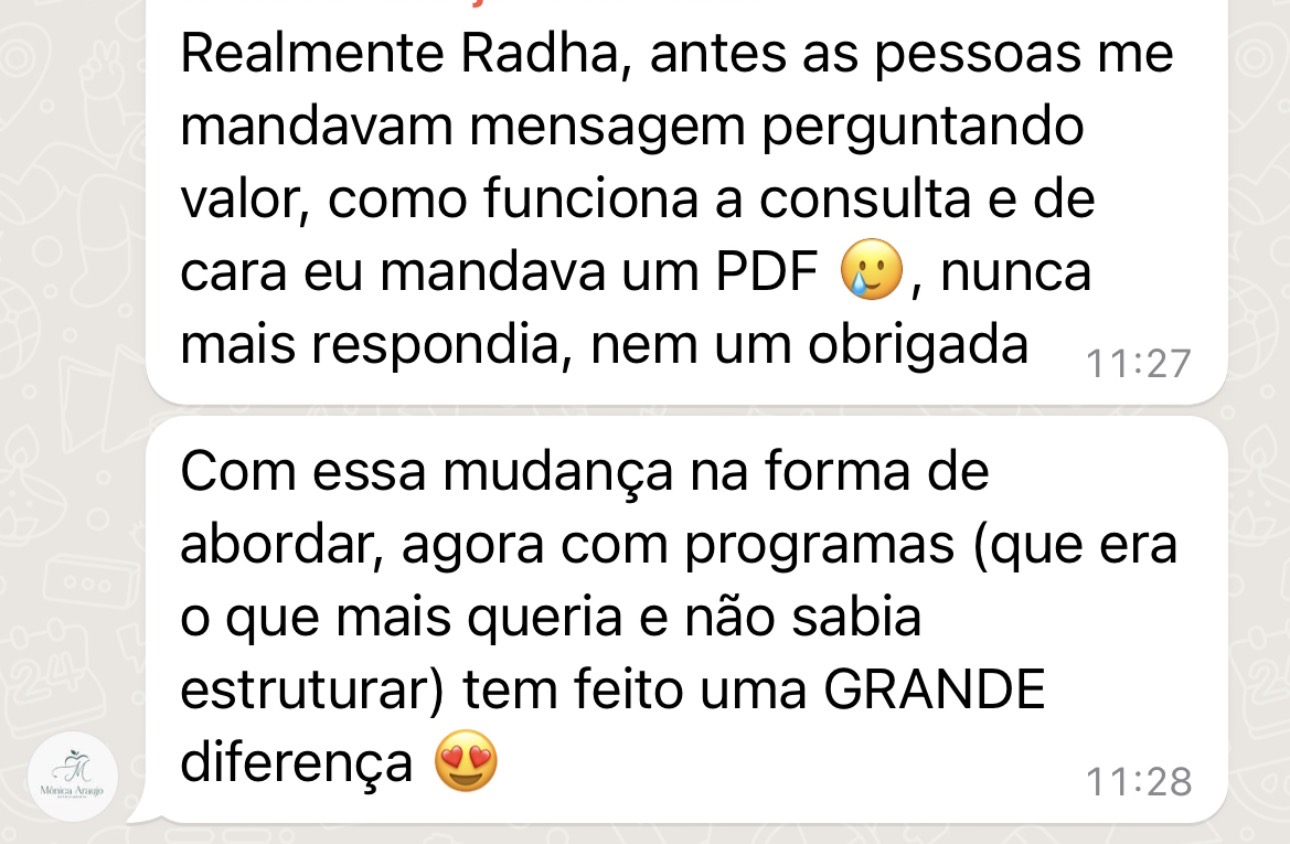 Depoimento: parou de perder pacientes depois de mandar PDF, agora fecha programas
